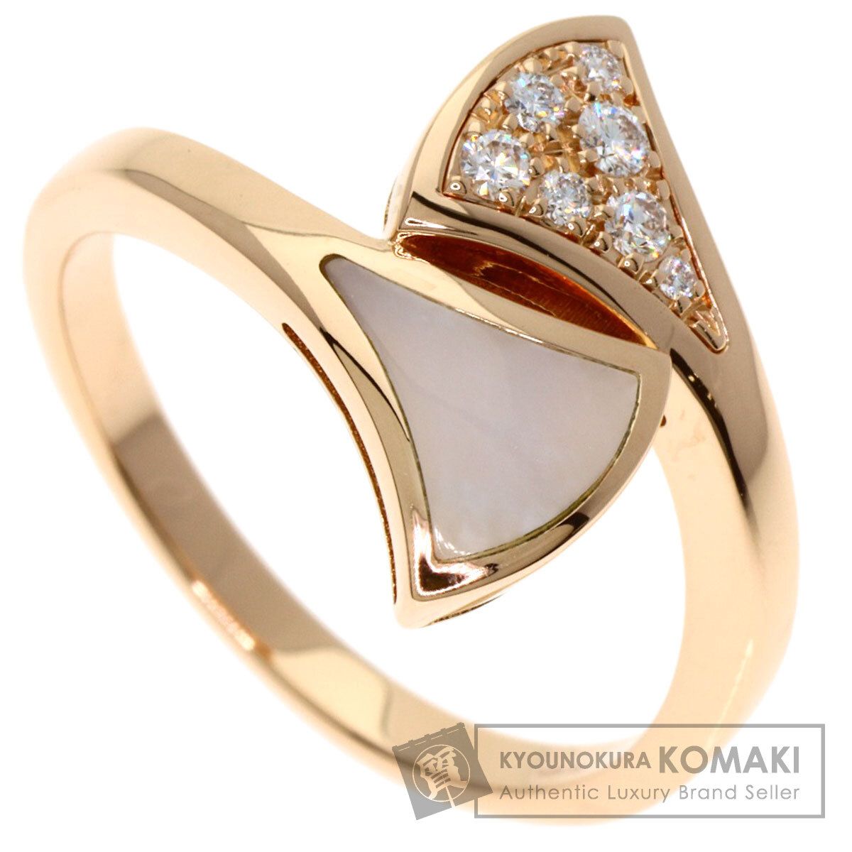 BVLGARI ブルガリ ディーヴァ ドリーム シェル ダイヤモンド リング