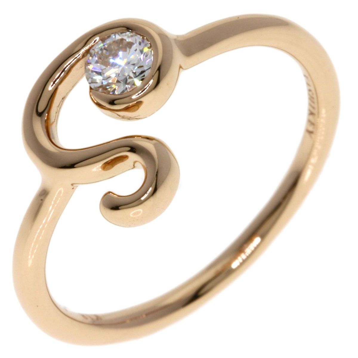 Kashikey カシケイ ダイヤモンド リング・指輪 K18PG レディース [中古