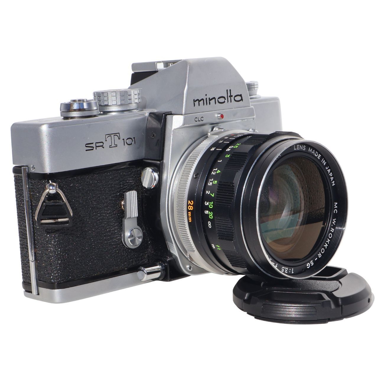 MINOLTA SRT101 + MC W.Rokkor-PF 1:3.5 28mm 整備済 - メルカリ