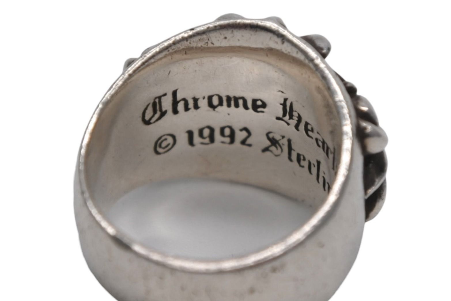 CHROME HEARTS クロムハーツ キーパーリング 指輪 サイズ19号 重量19.4