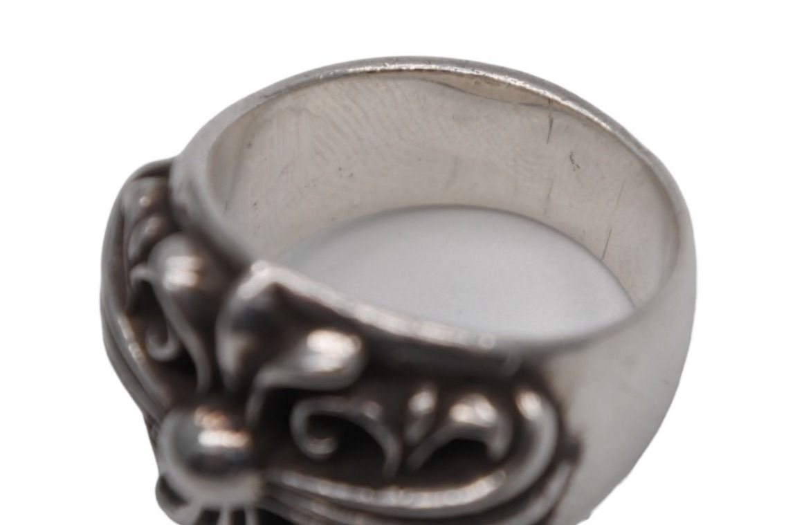 クロムハーツ キーパーリング 19号 1992刻印 初期 正規品 シルバー925 CHROME HEARTS クロムハーツ キーパーリング 指輪 サイズ19号 重量19.4