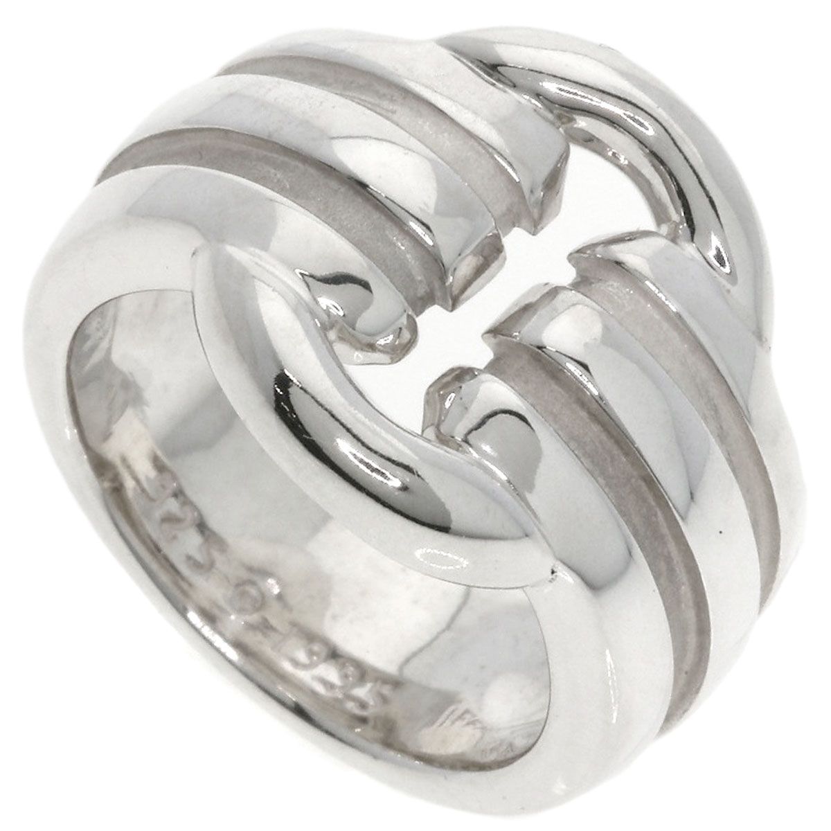 TIFFANY&Co. ティファニー グルーブド サークル リング・指輪 SV