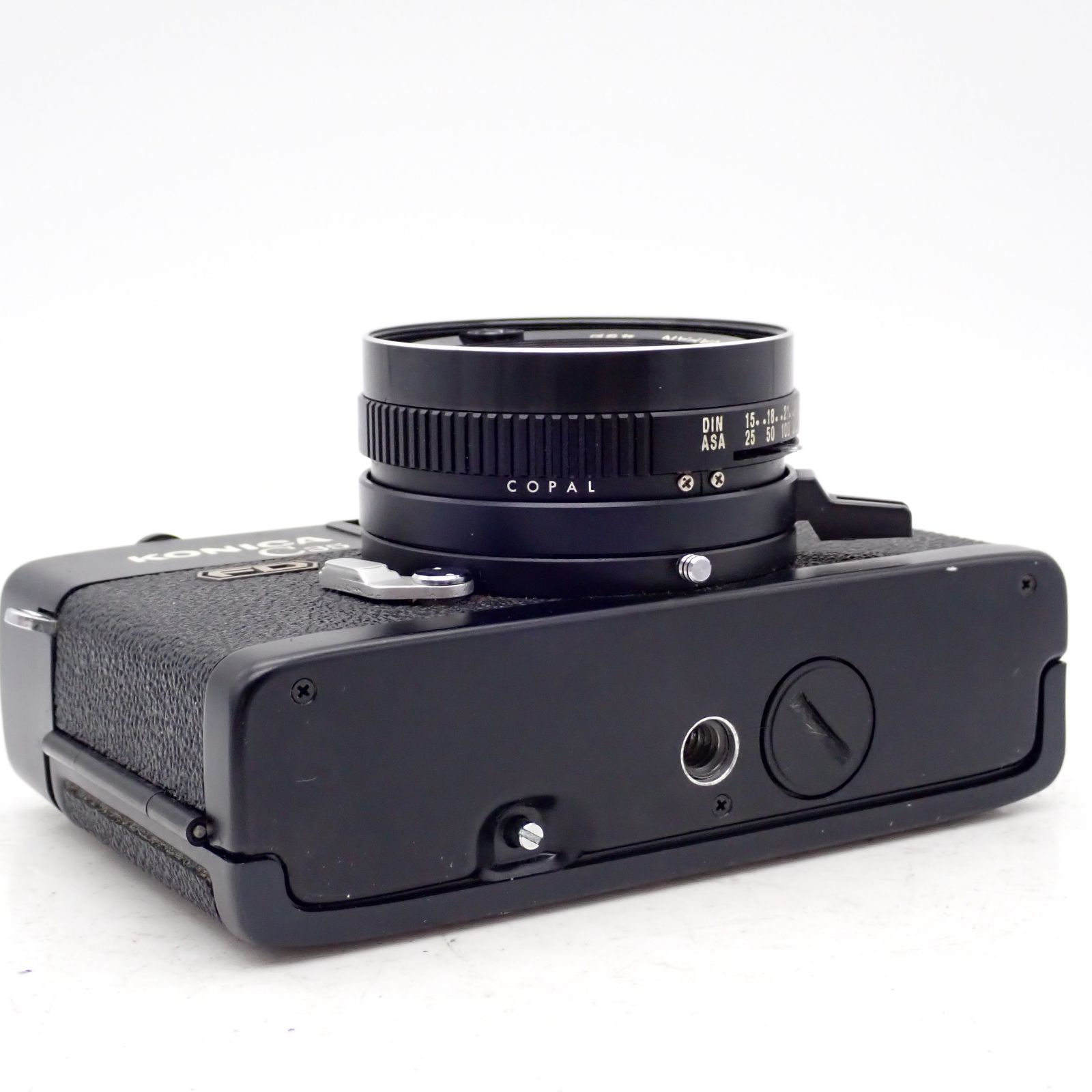 極上品 KONICA C35 FD ブラック HEXANON 38mm f1.8 レンジファインダー