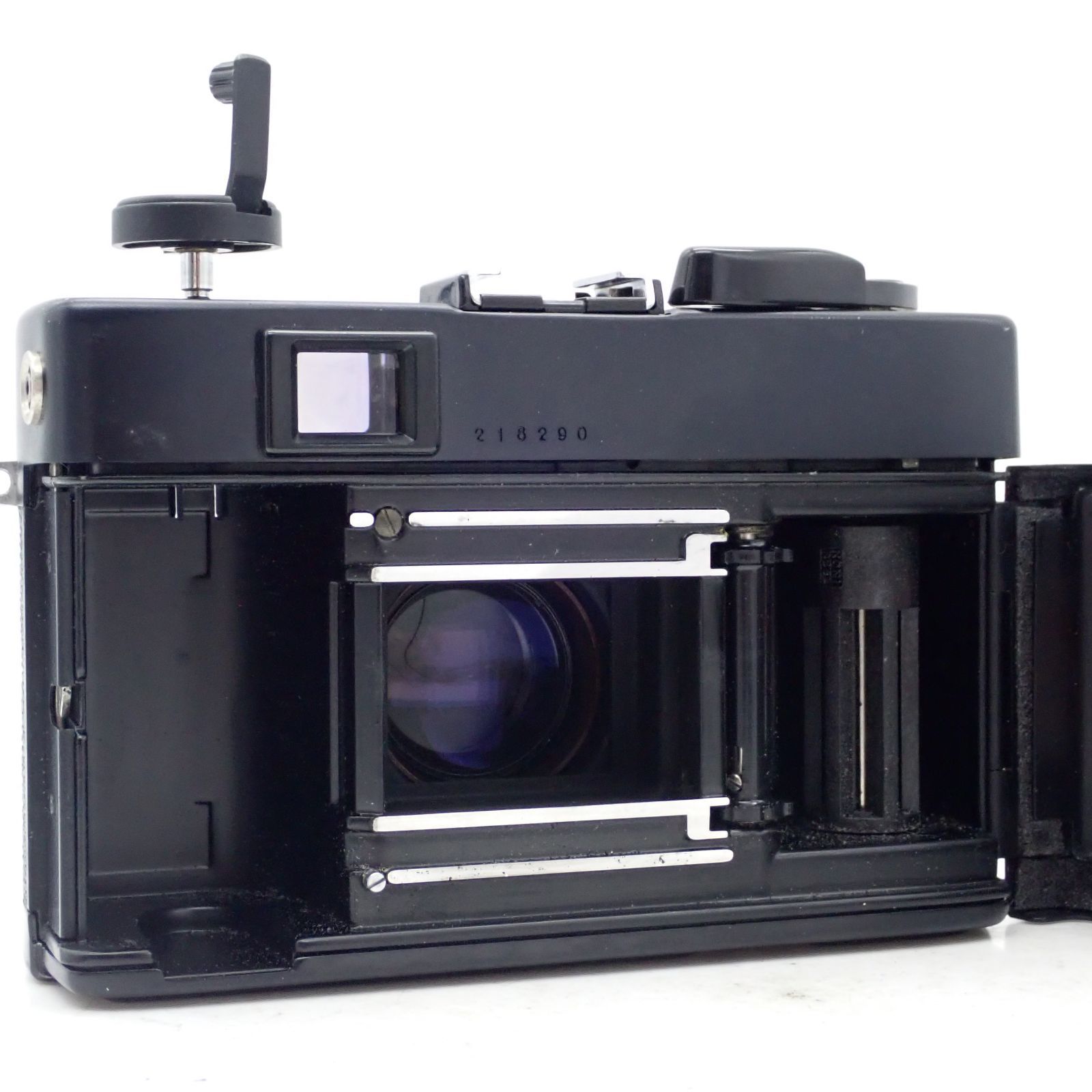 極上品 KONICA C35 FD ブラック HEXANON 38mm f1.8 レンジファインダー