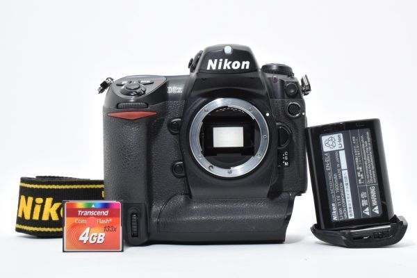 ☆良品☆ Nikon ニコン D2X ボディ デジタル一眼カメラ ストラップ CF