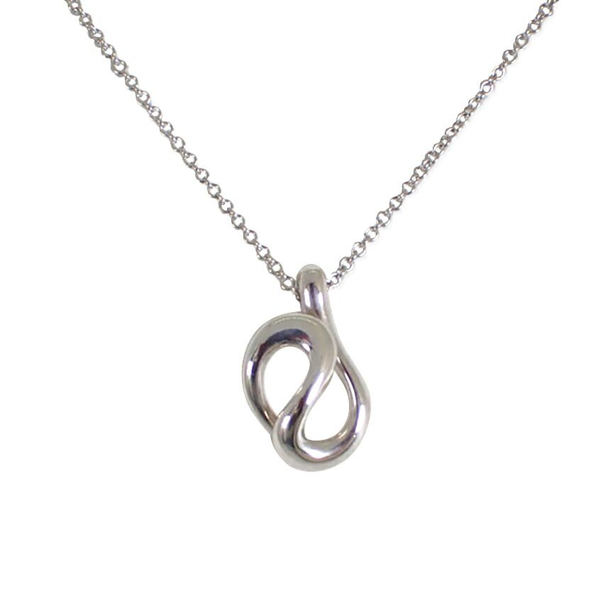 ティファニー 925 エルサペレッティ ウェーブ ネックレス//j144-85