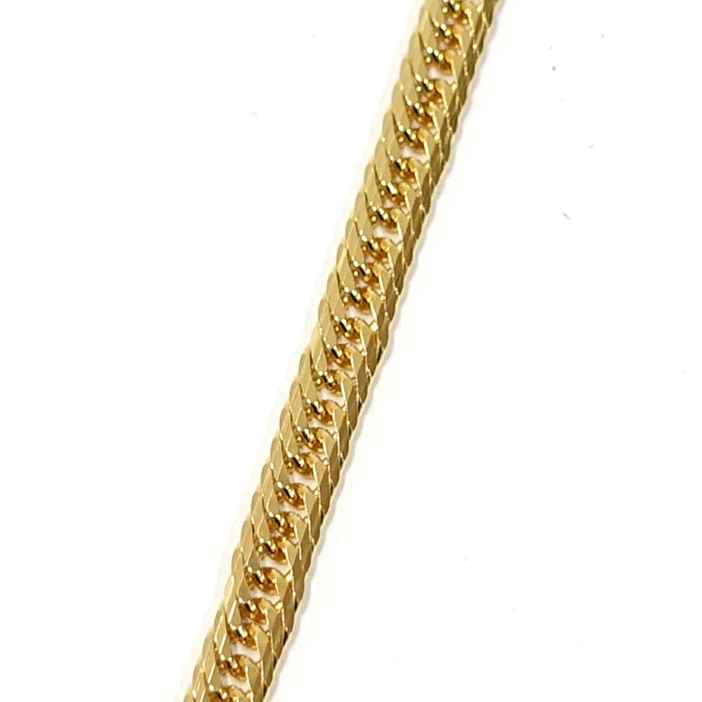栄】ネックレス K18 14面トリプル 喜平 約22.8g 約55cm ジュエリー 