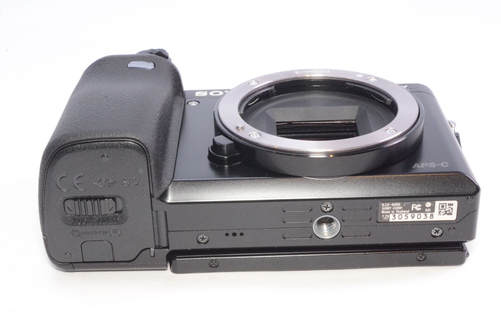 SONY ソニー α6000ボディ ILCE-6000 B ブラック ミラーレス一眼カメラ