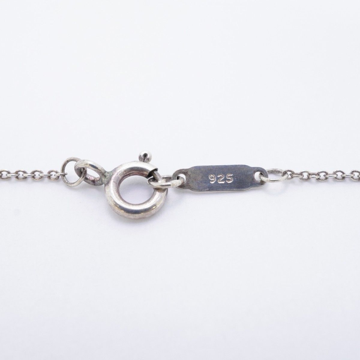 6jab0418】ティファニー ネックレス オープンアトラス スクエア