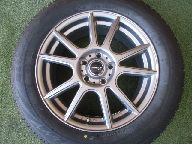 ユ）シビラネクストPX+215/60R17　スタッドレス　C-HR　CX30 中古】 送料込み シビラネクストPX 215/60R17 スタッドレスタイヤ4本