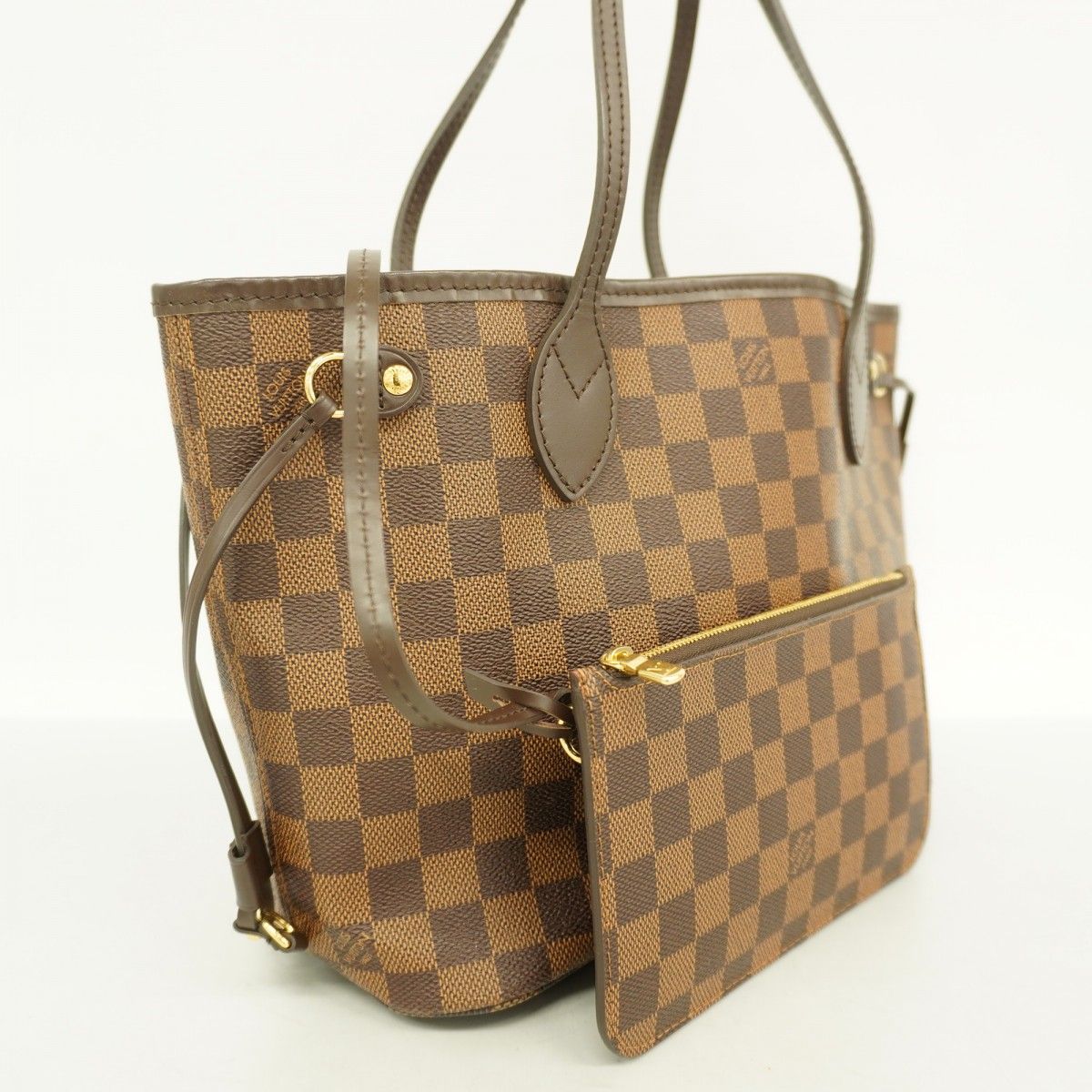 6ae5398】ルイヴィトン トートバッグ ダミエ ネヴァーフルPM N41359
