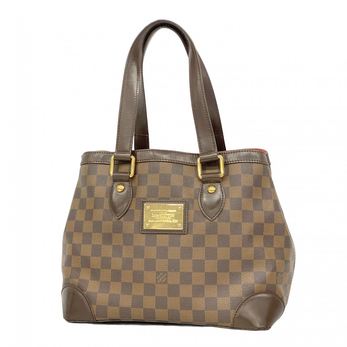6ae5493】ルイヴィトン トートバッグ ダミエ ハムステッドPM N51205