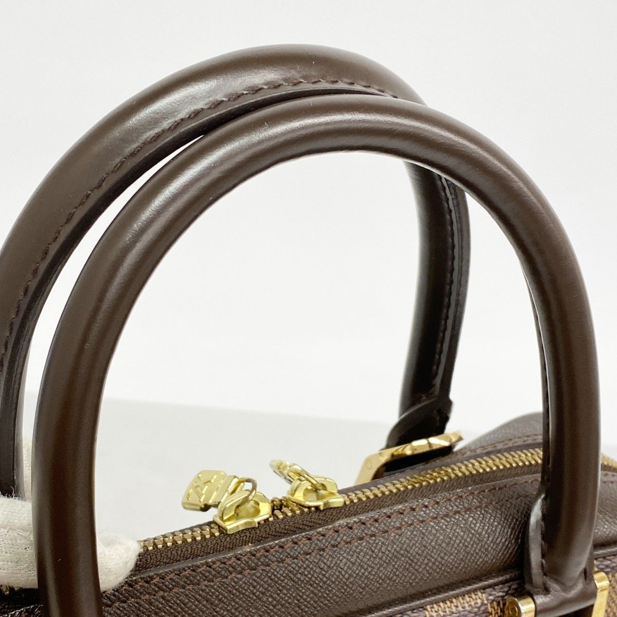 6ae5607】ルイヴィトン ハンドバッグ ダミエ ブレラ N51150 エベヌ