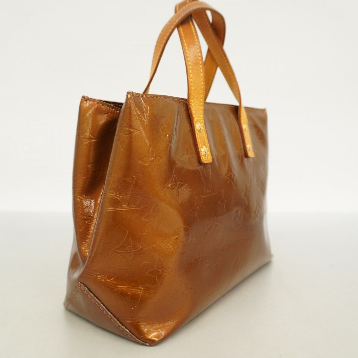 6ae5636】ルイヴィトン ハンドバッグ ヴェルニ リードPM M91146