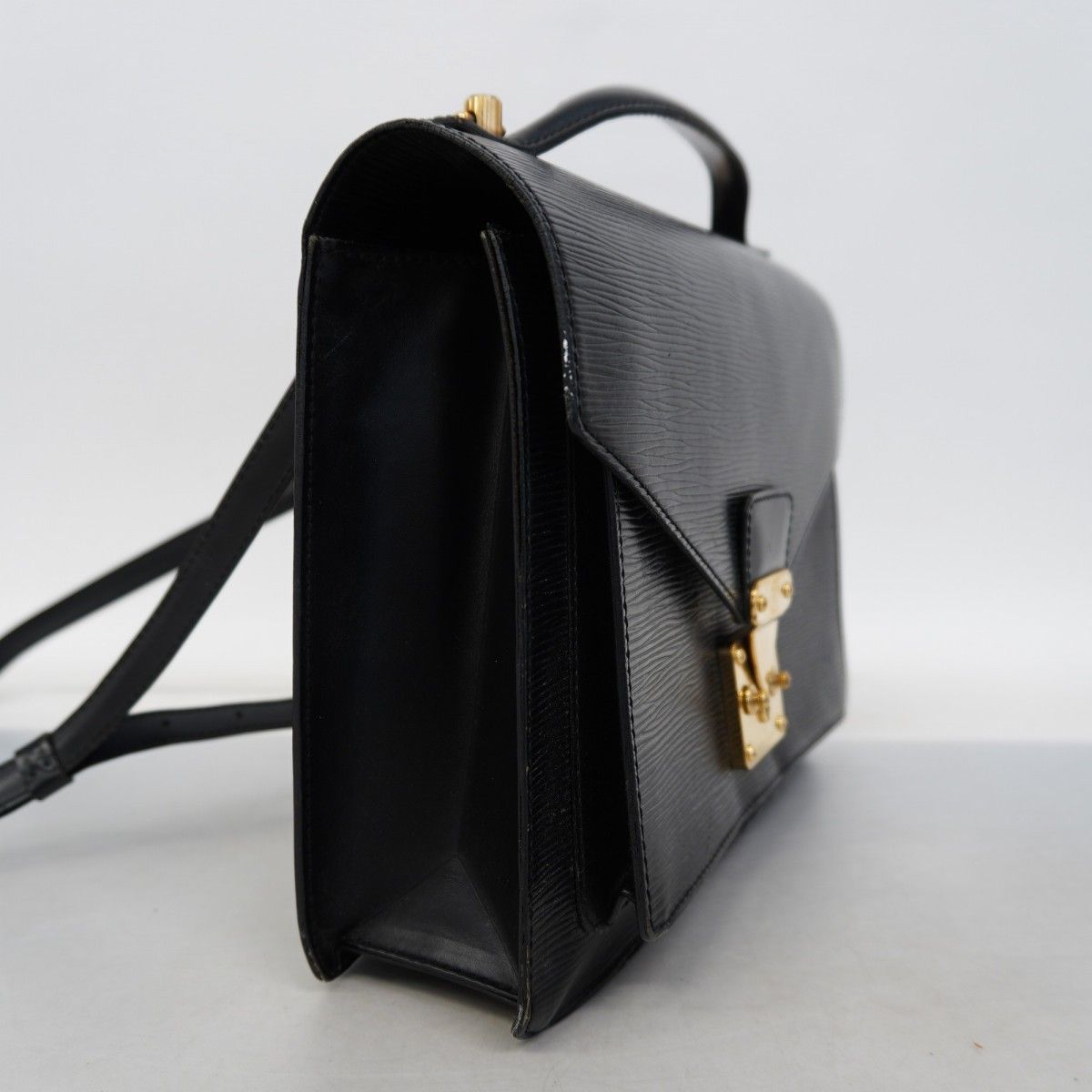 6ae5809-k】ルイヴィトン ハンドバッグ エピ モンソー M52122 ノワール