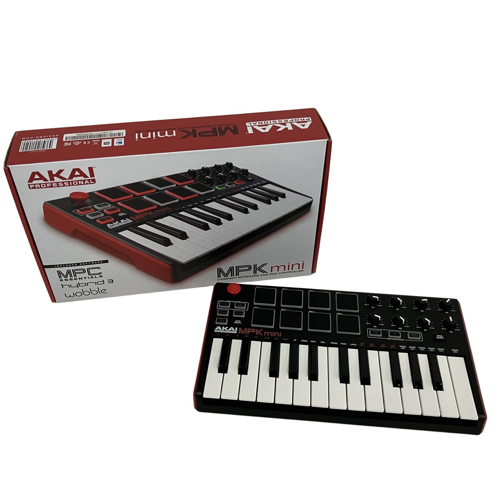 AKAI MPK Mini MIDIキーボード 音響機材 作成 アカイ 中古 B10861936