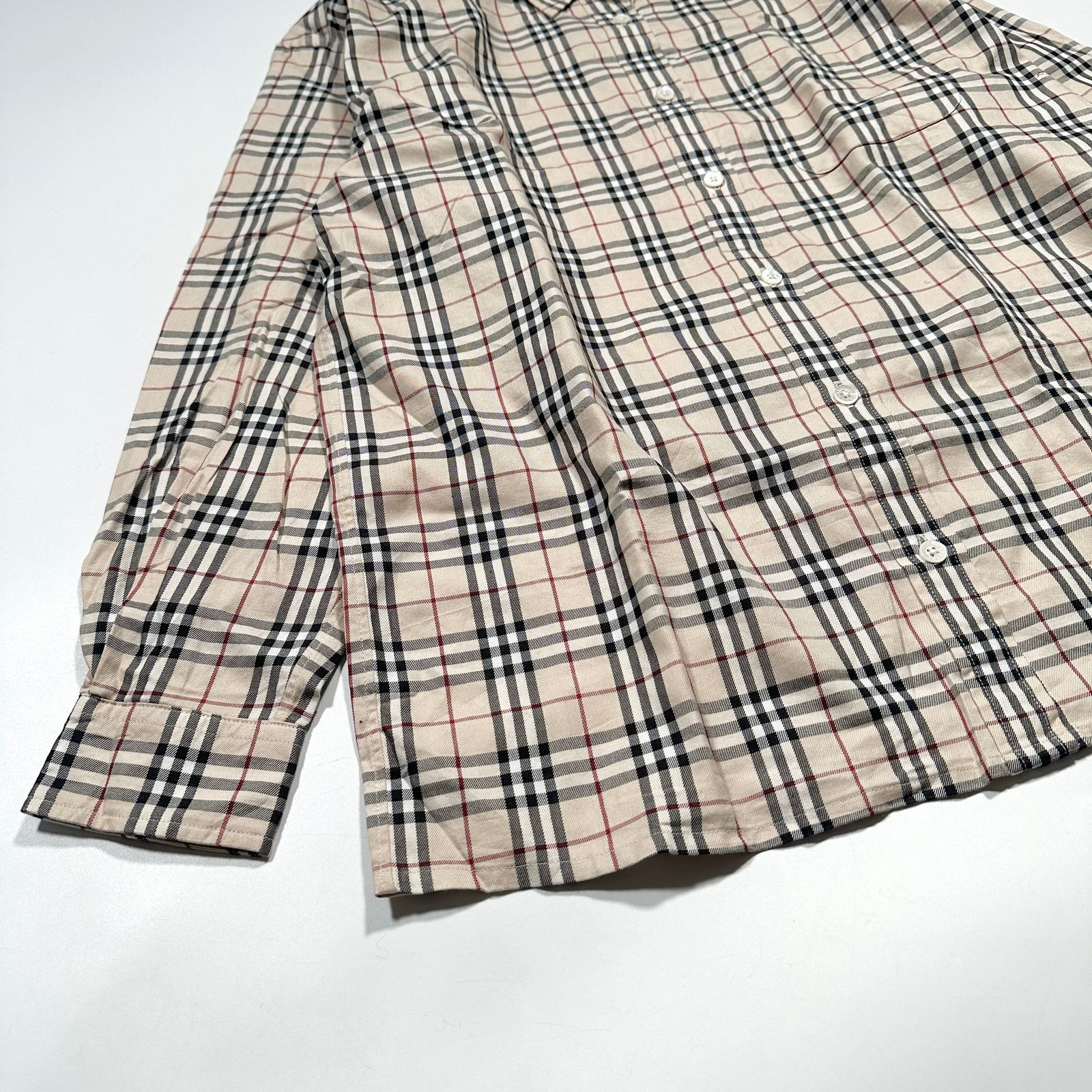 美品】BURBERRY GOLF バーバリーゴルフ ノバチェック シャツ L - メルカリ