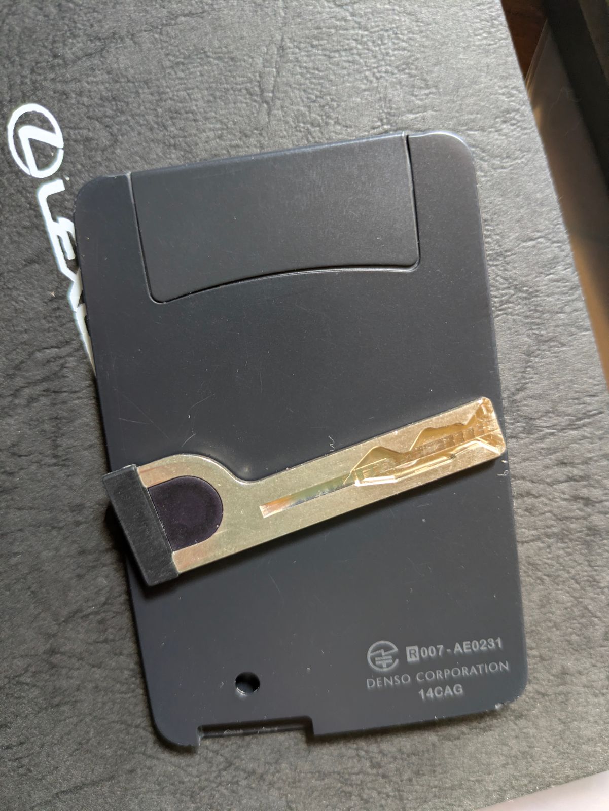 純正】レクサス カードキー 14CAG スマートキー ケース付き・箱・新品