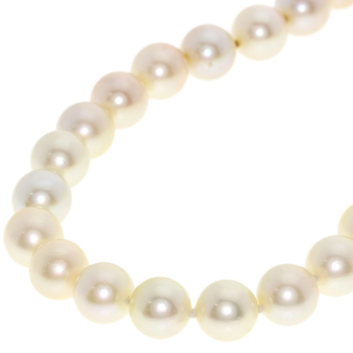 TASAKI タサキ アコヤパール 真珠 ロング ネックレス SV レディース