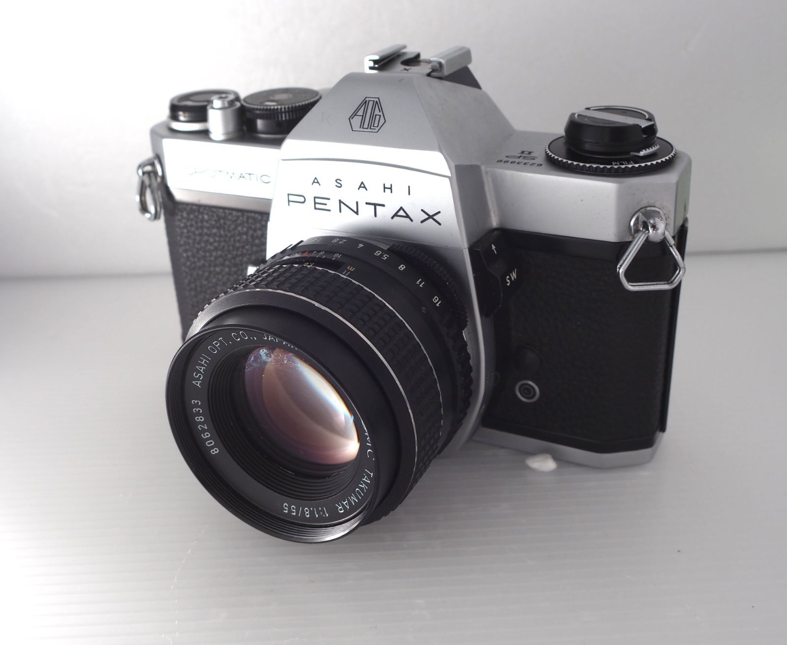 Pentax SP II / SMC Takumar 55mm F1.8【露出計不動】【くもり、ほこり