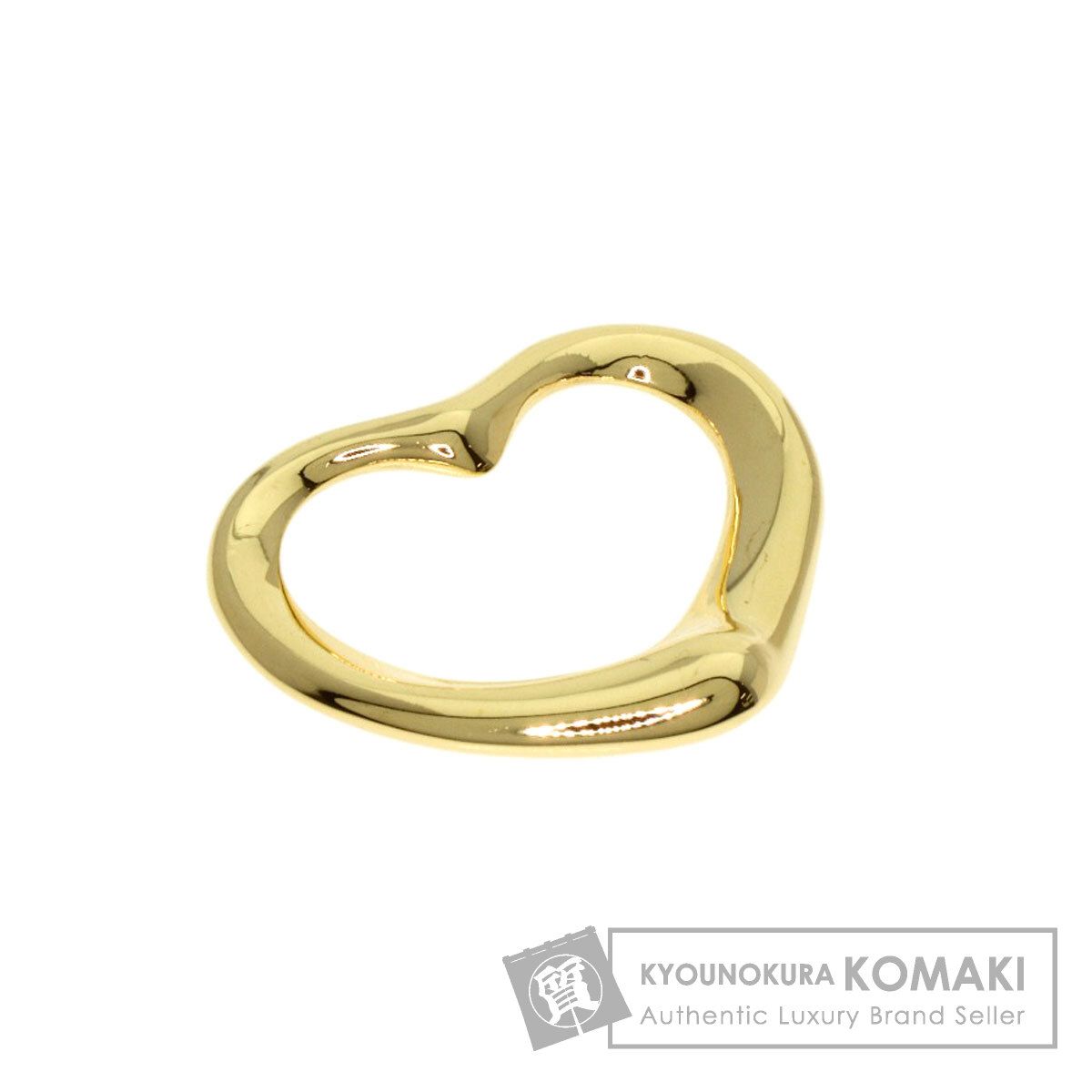 TIFFANY&Co. ティファニー オープンハート ペンダントトップ K18YG