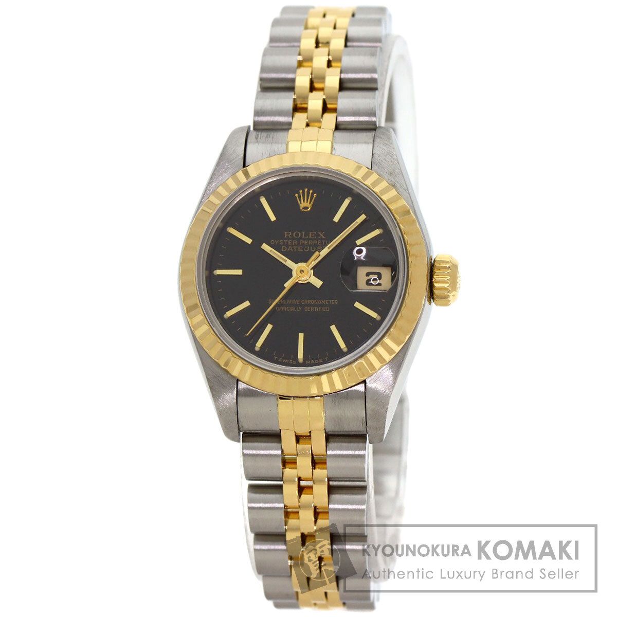 ROLEX ロレックス 69173 デイトジャスト 腕時計 SS SSxK18YG K18YG