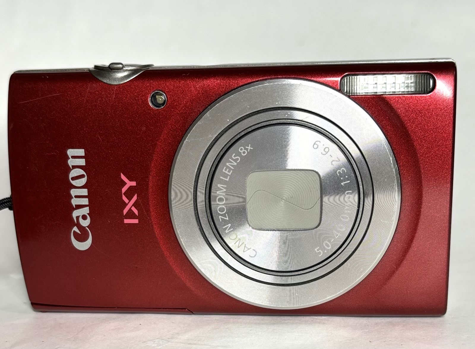 Canon IXY 200 PC2333 HD 20MP 8x デジタルカメラ Red 基本動作確認