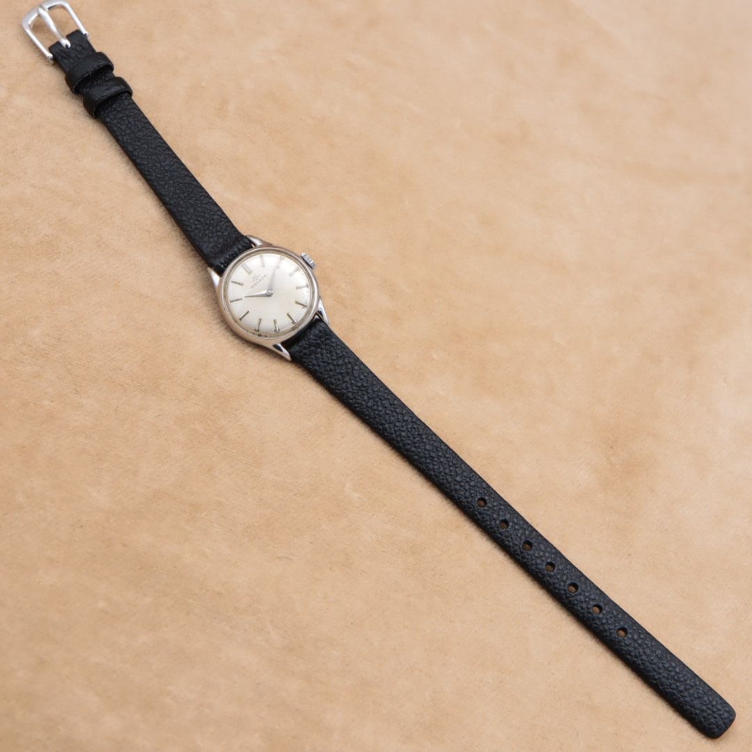 MOVADO モバード ヴィンテージ 手巻き バーインデックス シルバー SS