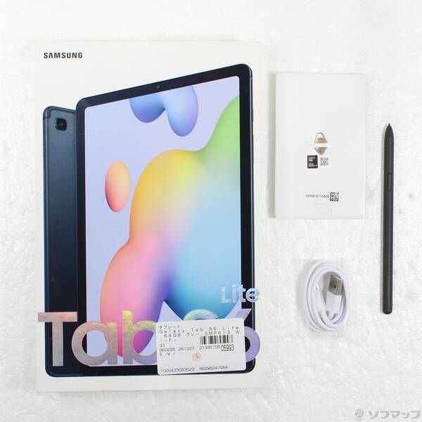 ソフマップ 〔中古品〕 Galaxy Tab S6 Lite 64GB グレー SMP613 Wi-Fi