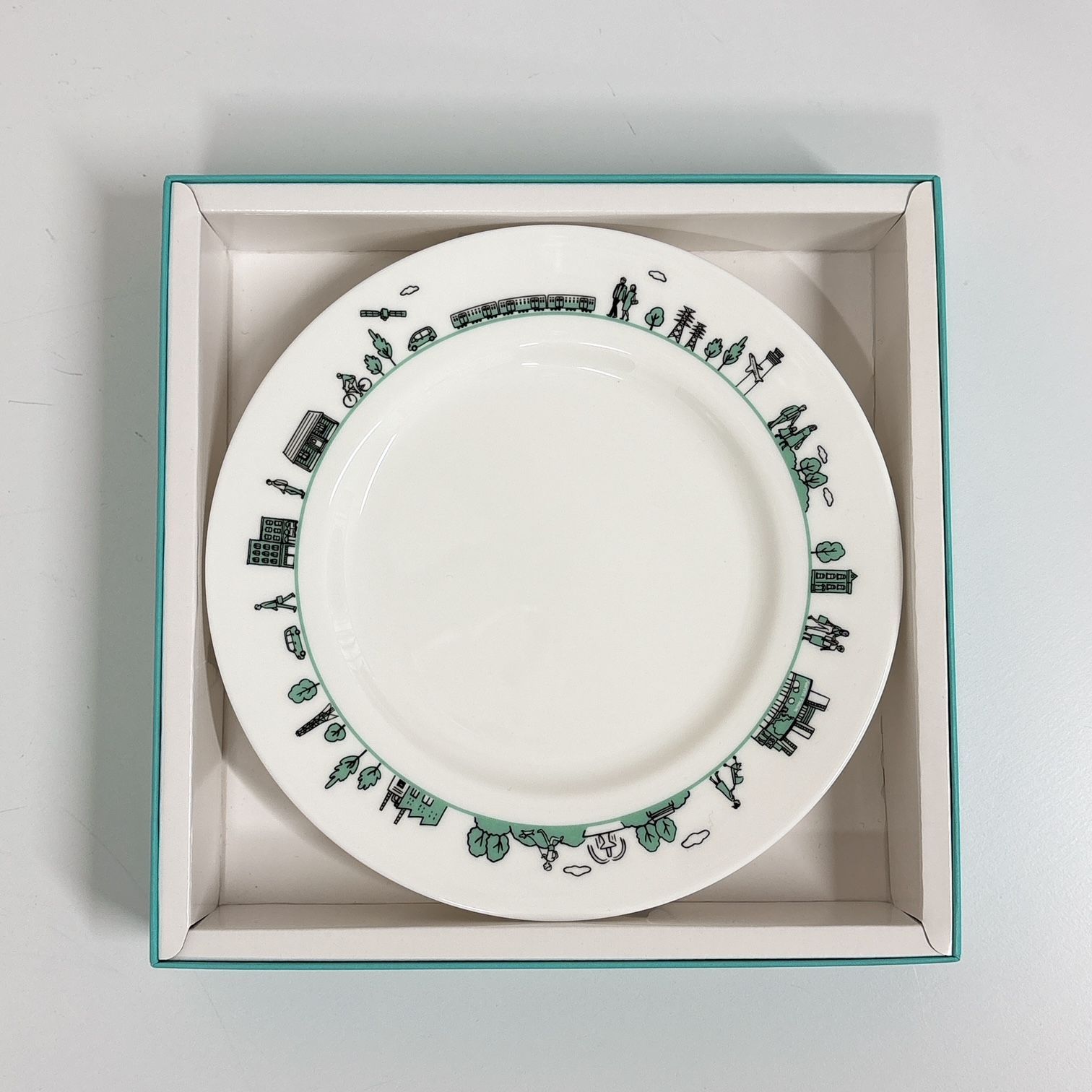 060-a】Tiffany & Co. ティファニー プレート 三菱電機100周年 非売品