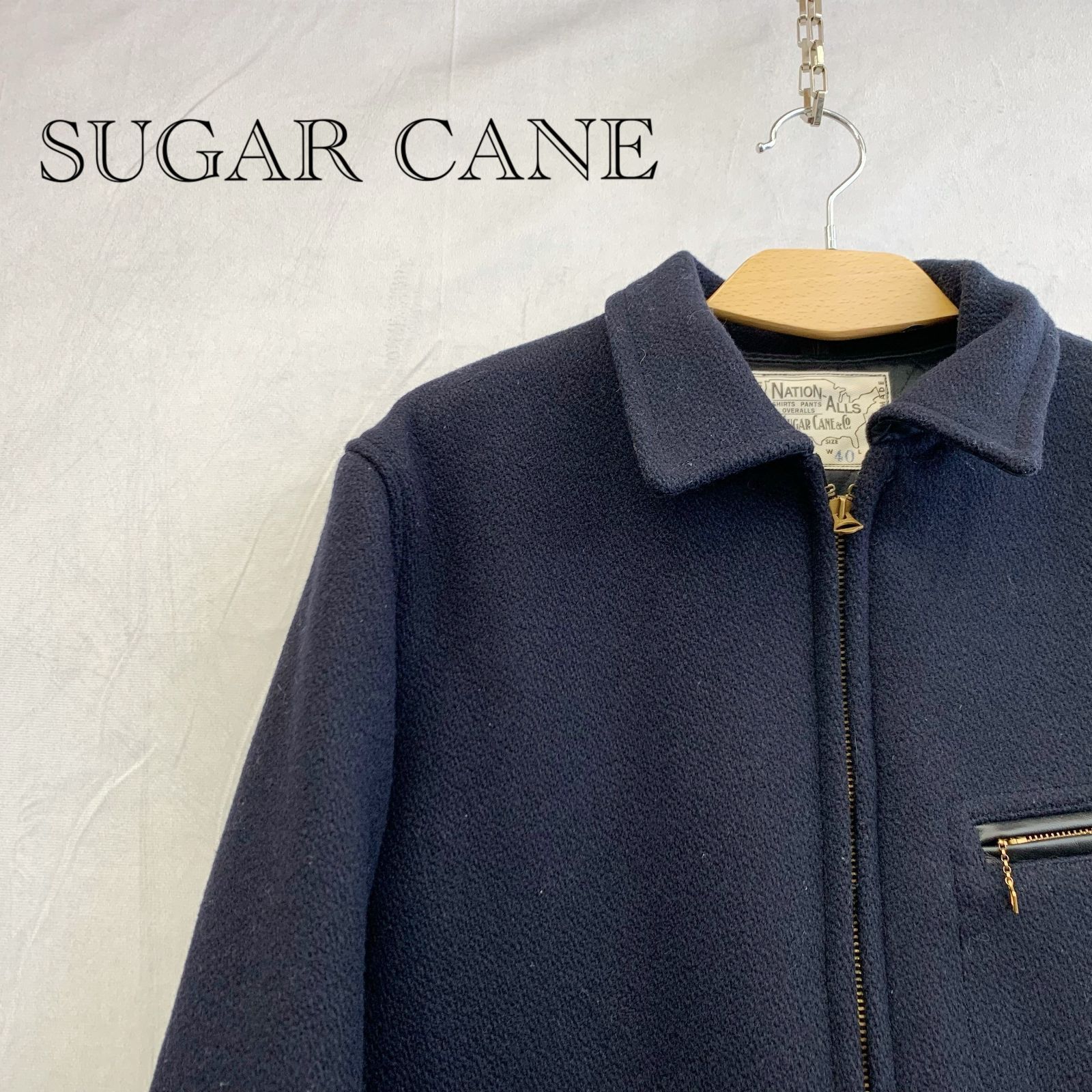 Sugar Cane 30オンス ウールメルトン スポーツジャケット SC13670 