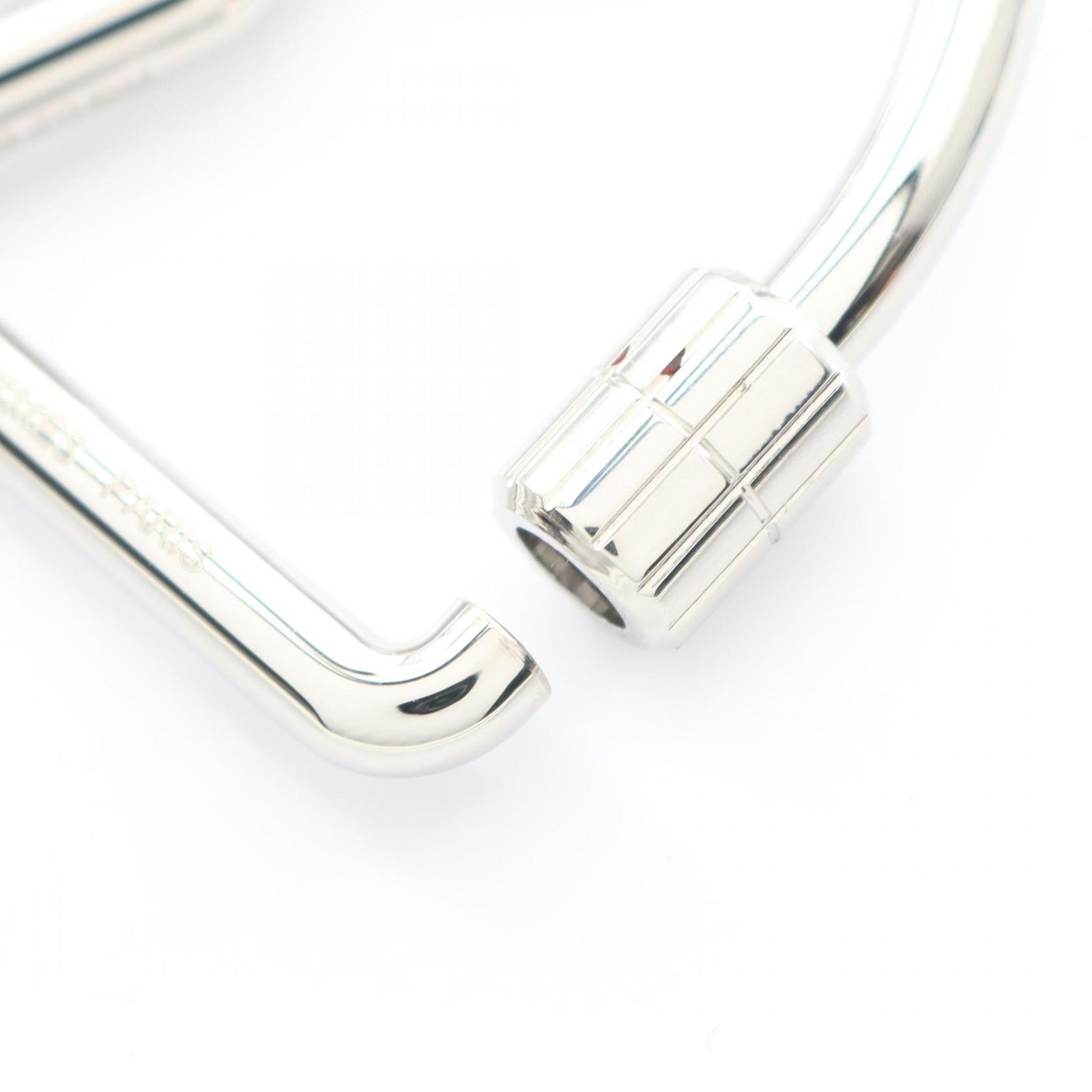 エルメス HERMES キーホルダー シュバル キーリング シルバー その他 