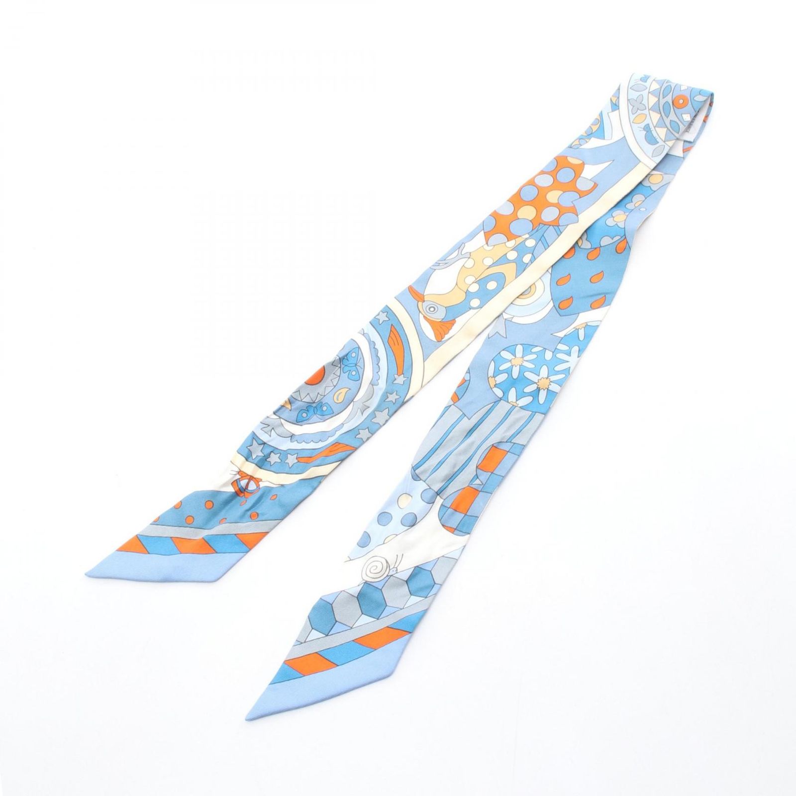 エルメス HERMES スカーフ ツイリー LES MURMURES DE LA FORET シルク