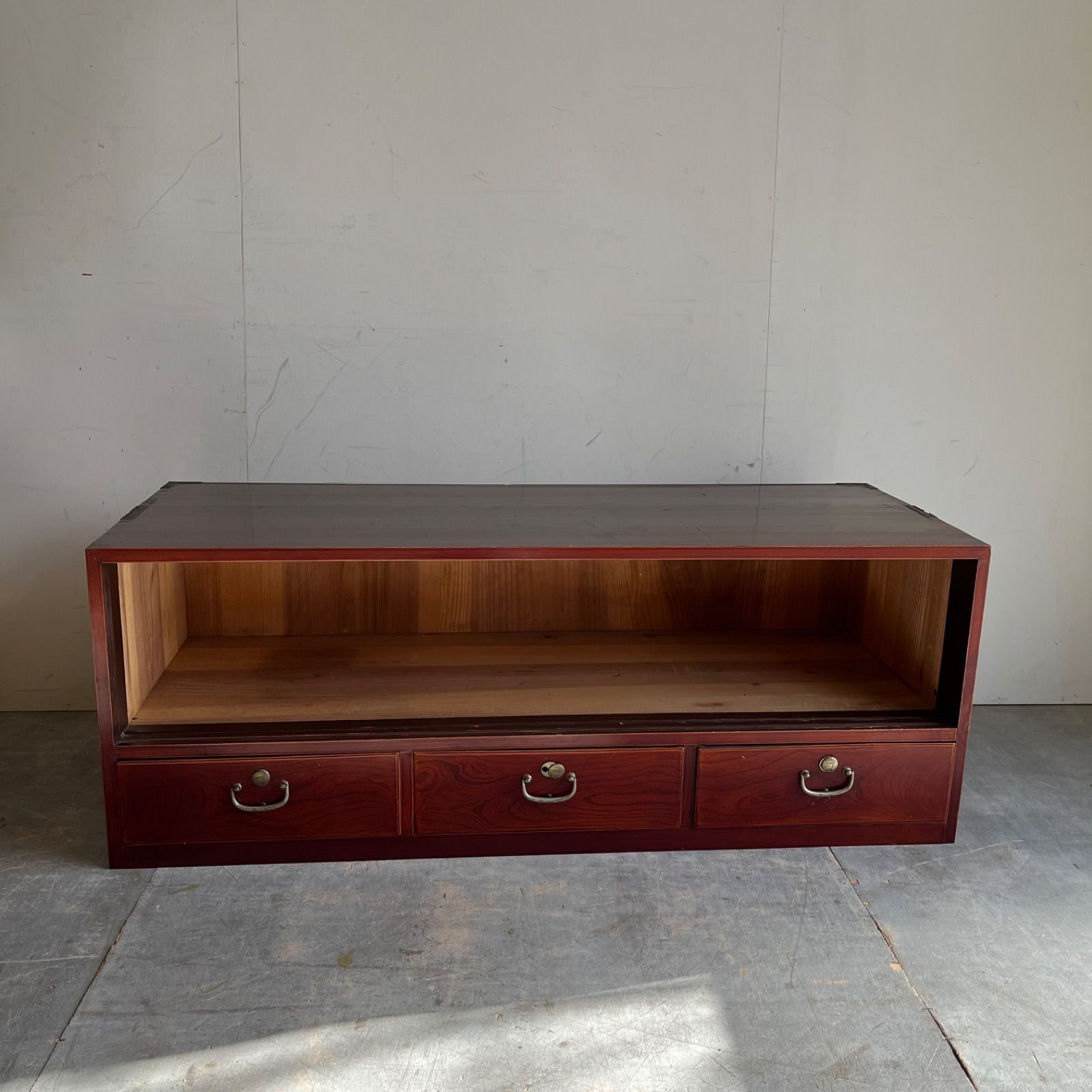 アンティーク チェスト 箪笥 ローボード ローテーブル テレビ台 昭和