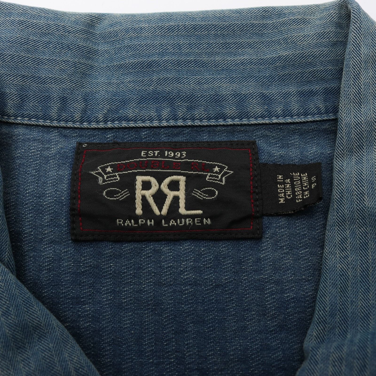 ダブルアールエル RRL デニムジャケット 782678965001 ブルー その他 