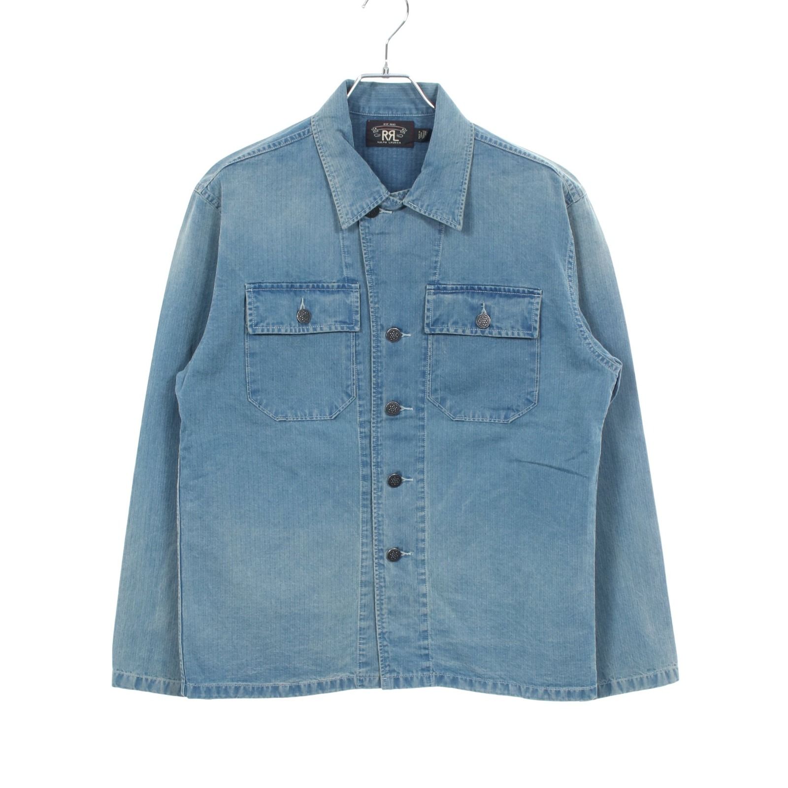 ダブルアールエル RRL デニムジャケット 衣料品 アウター コットン メンズ ブルー系 782678965001 【中古】 ダブルアールエル RRL デニムジャケット 782678965001 ブルー その他