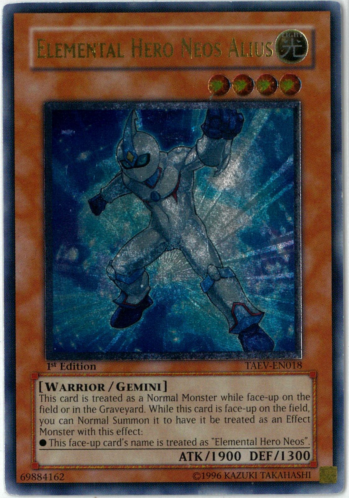 E・HEROアナザーネオス　英語　北米　1st TAEV レリーフ　3枚セット E・HEROアナザーネオス 英語 北米 1st TAEV レリーフ 3枚セット E