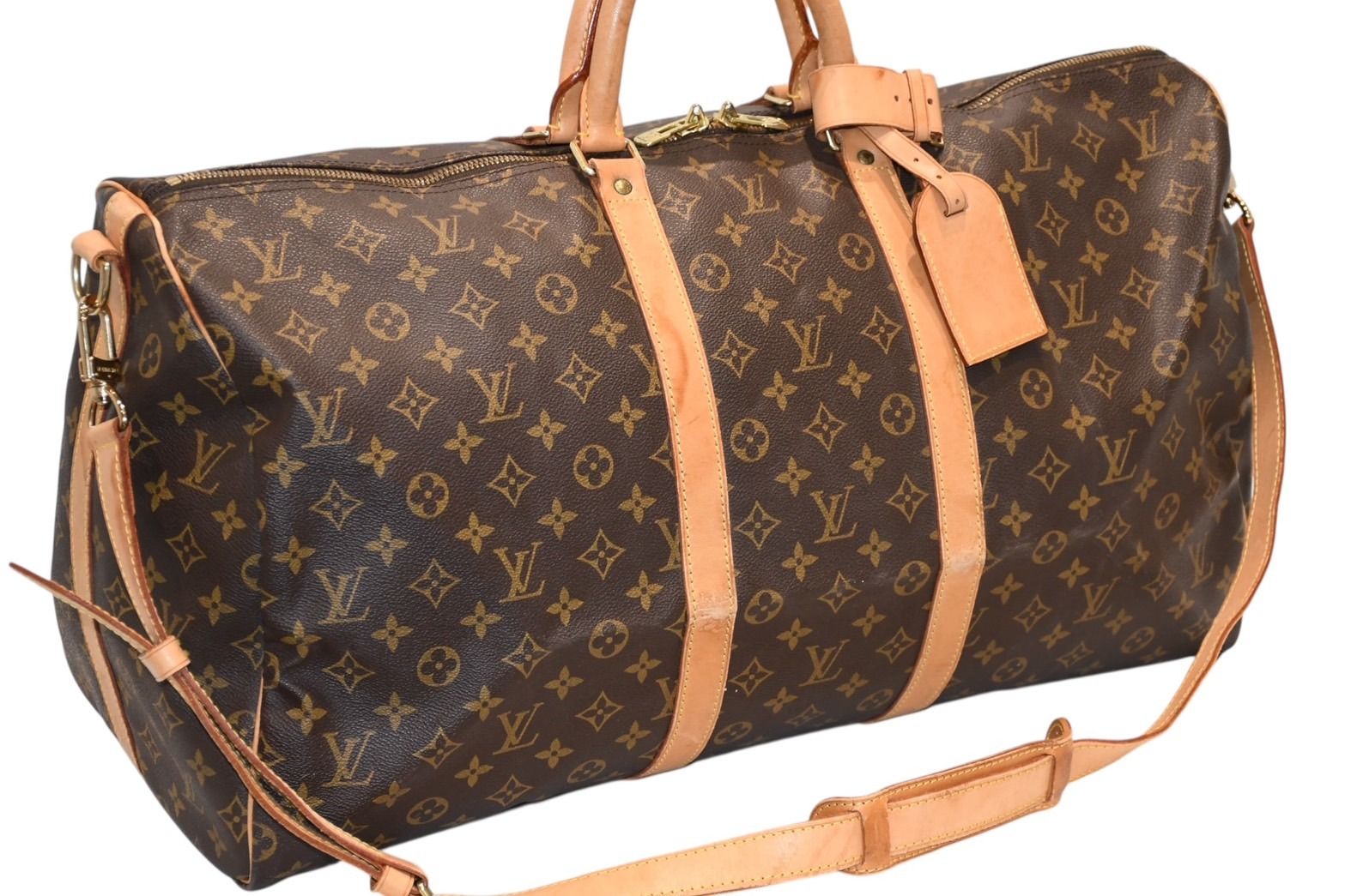 LOUIS VUITTON ルイヴィトン モノグラム キーポル バンドリエール 55 