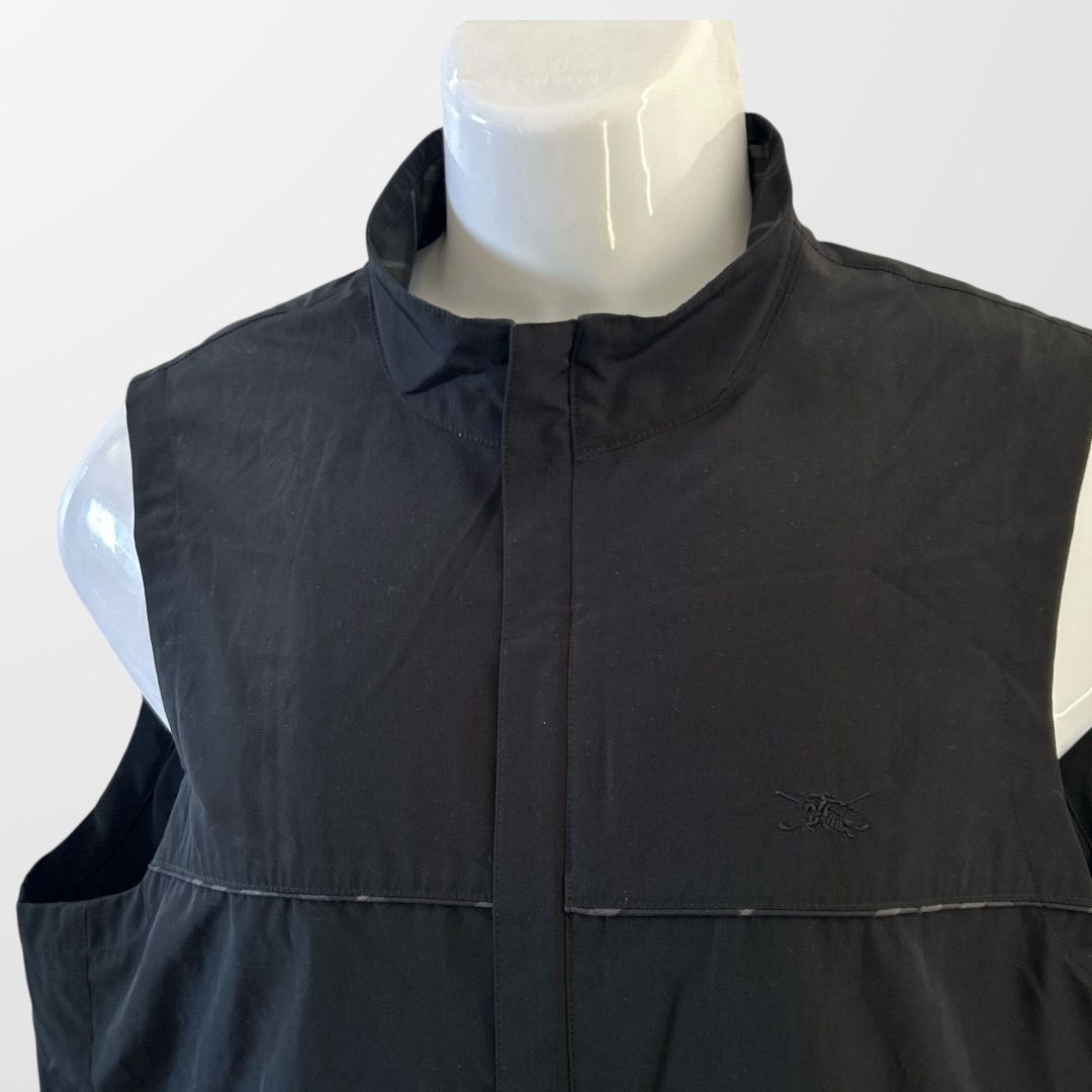 BURBERRY GOLF バーバリーゴルフ メンズ ゴルフウェア ベスト M 刺繍