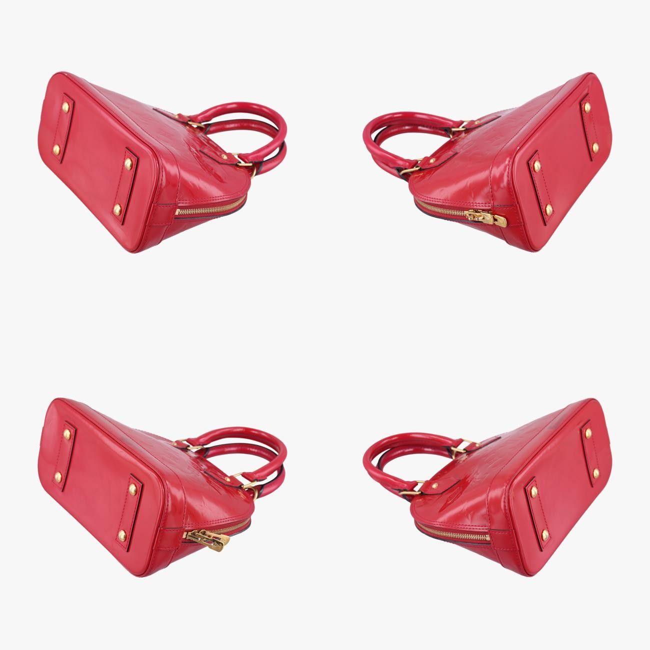 ルイヴィトンLouis VuittonアルマBB ポムダムール ヴェルニ M91606