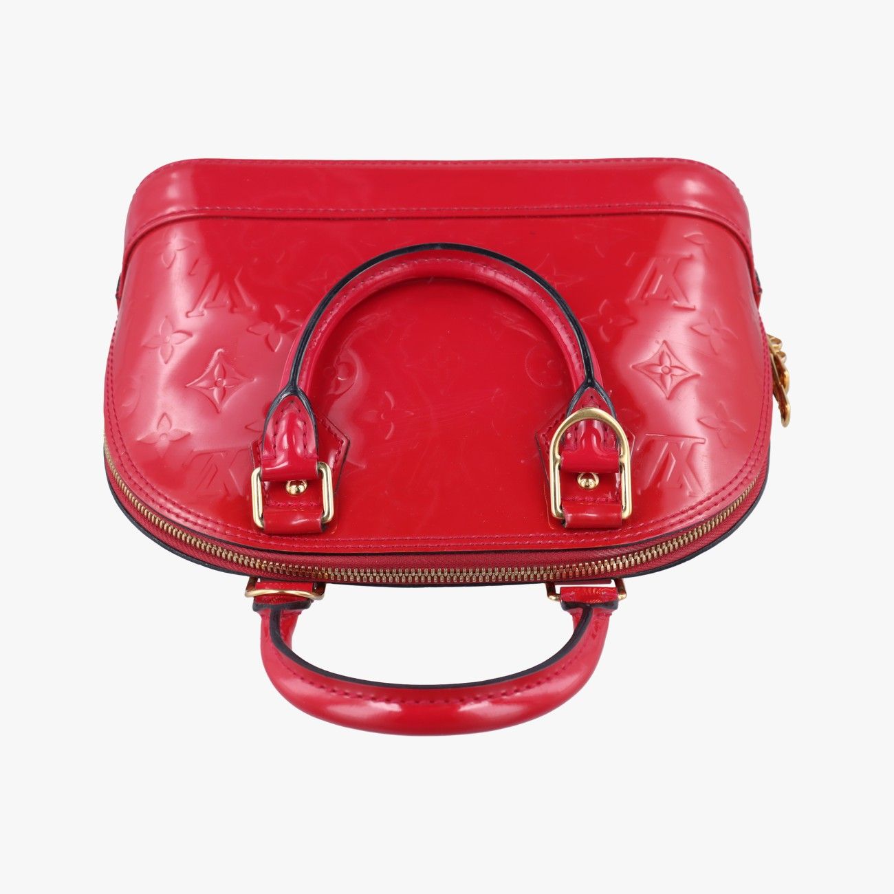 ルイヴィトンLouis VuittonアルマBB ポムダムール ヴェルニ M91606