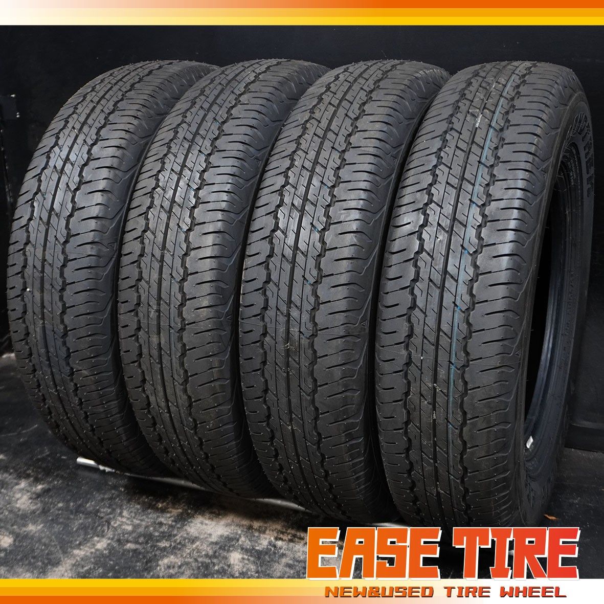 新車外し 25年製 ダンロップ グラントレック AT20 195/80R15 4本