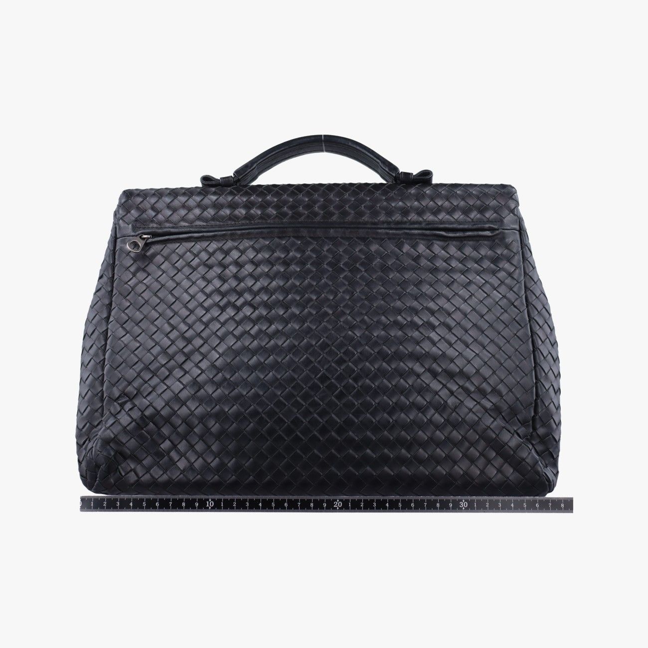 ボッテガヴェネタBottega Venetaイントレチャート ブラック ラムスキン