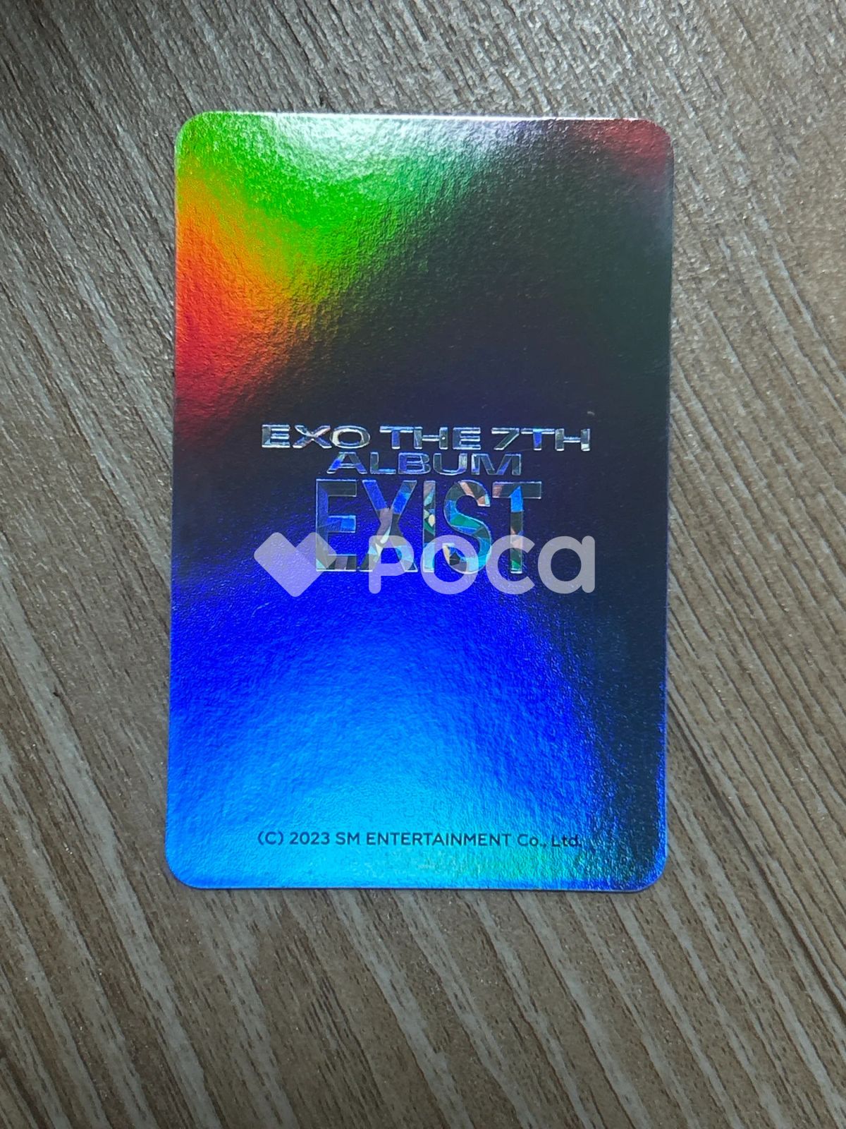 EXO ベクヒョン EXIST EXOcial Club – Cream Soda RANDOM TRADING CARD