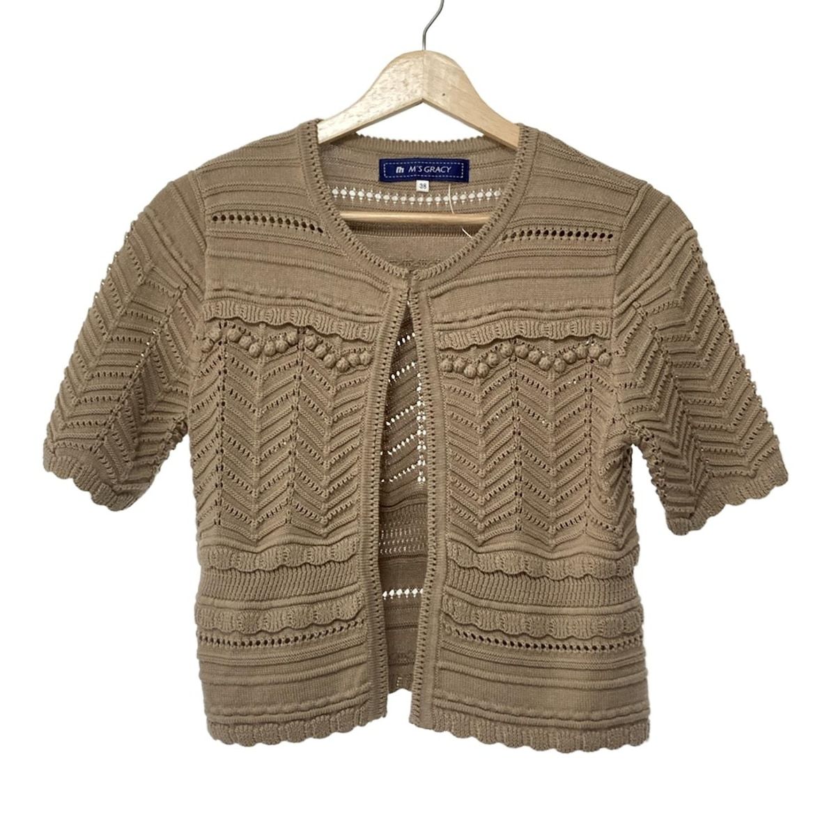 M'S GRACY(エムズグレイシー) カーディガン サイズ38 M レディース美品