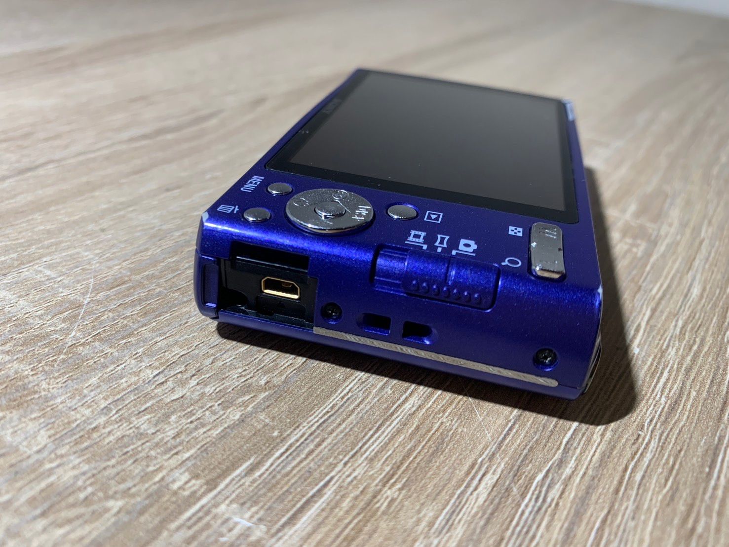 8013 Sony ソニー Cyber-shot DSC-W550 ブルー デジカメ - メルカリ