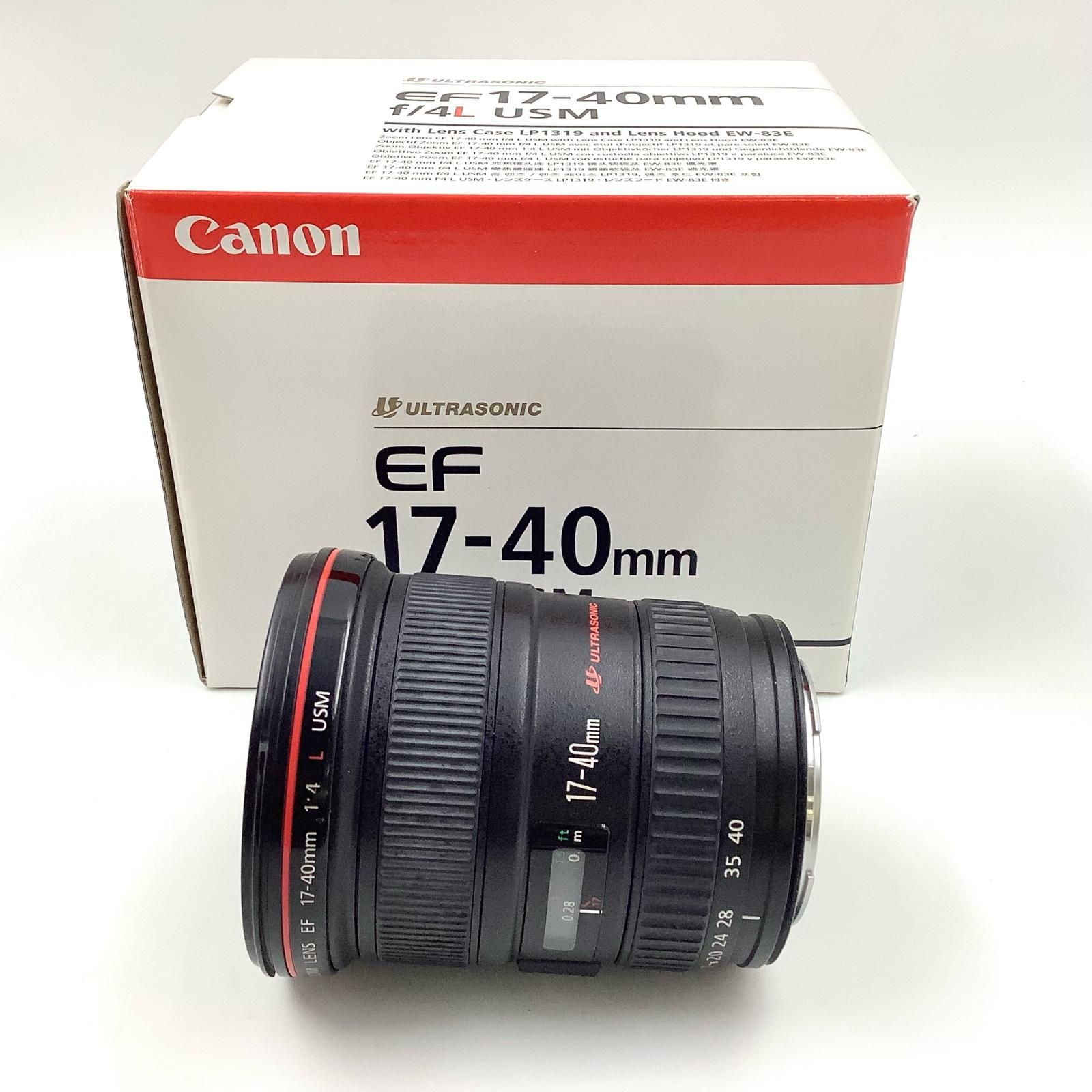全額返金保証】【最速発送】Canon EF 17-40mm f/4L USM 動作確認済