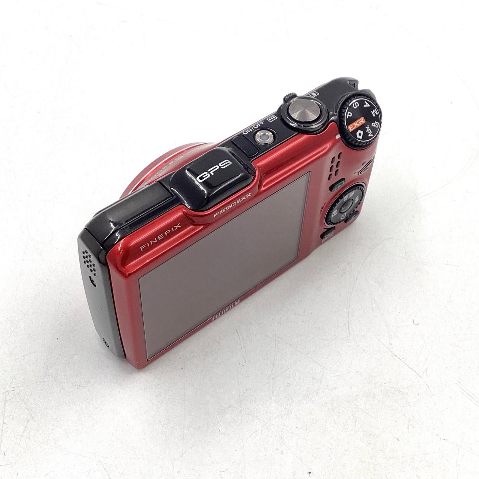 最速発送】FUJIFILM コンパクトデジタルカメラ FINEPIX F550EXR レッド