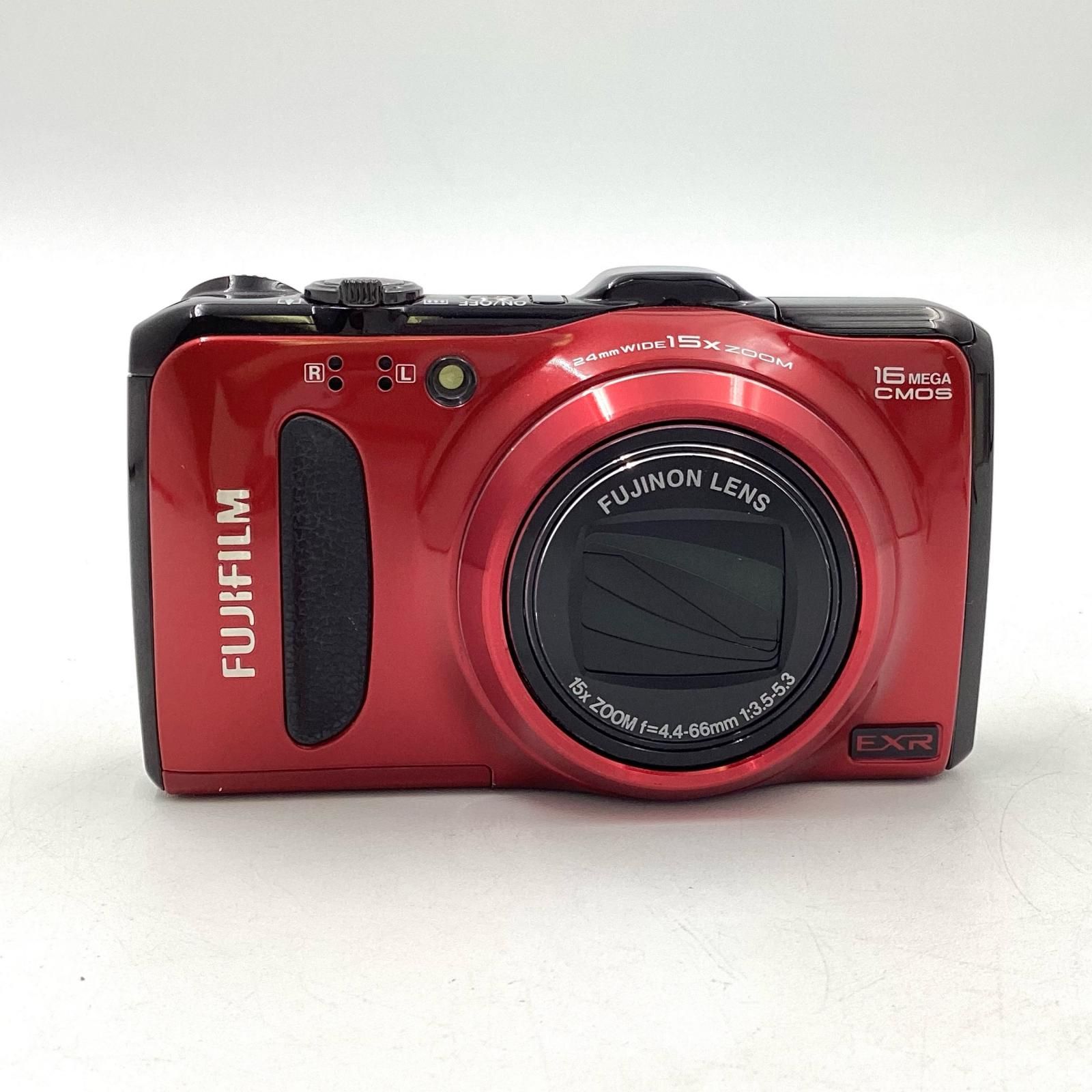 最速発送】FUJIFILM コンパクトデジタルカメラ FINEPIX F550EXR レッド