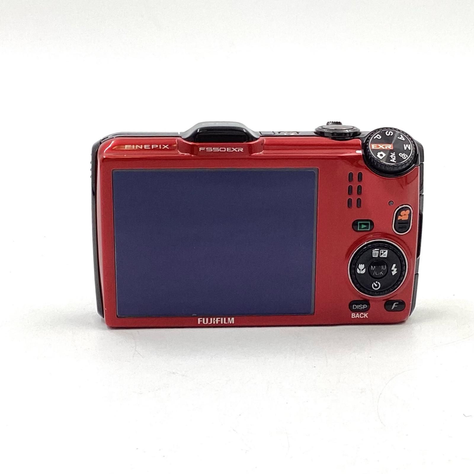 最速発送】FUJIFILM コンパクトデジタルカメラ FINEPIX F550EXR レッド